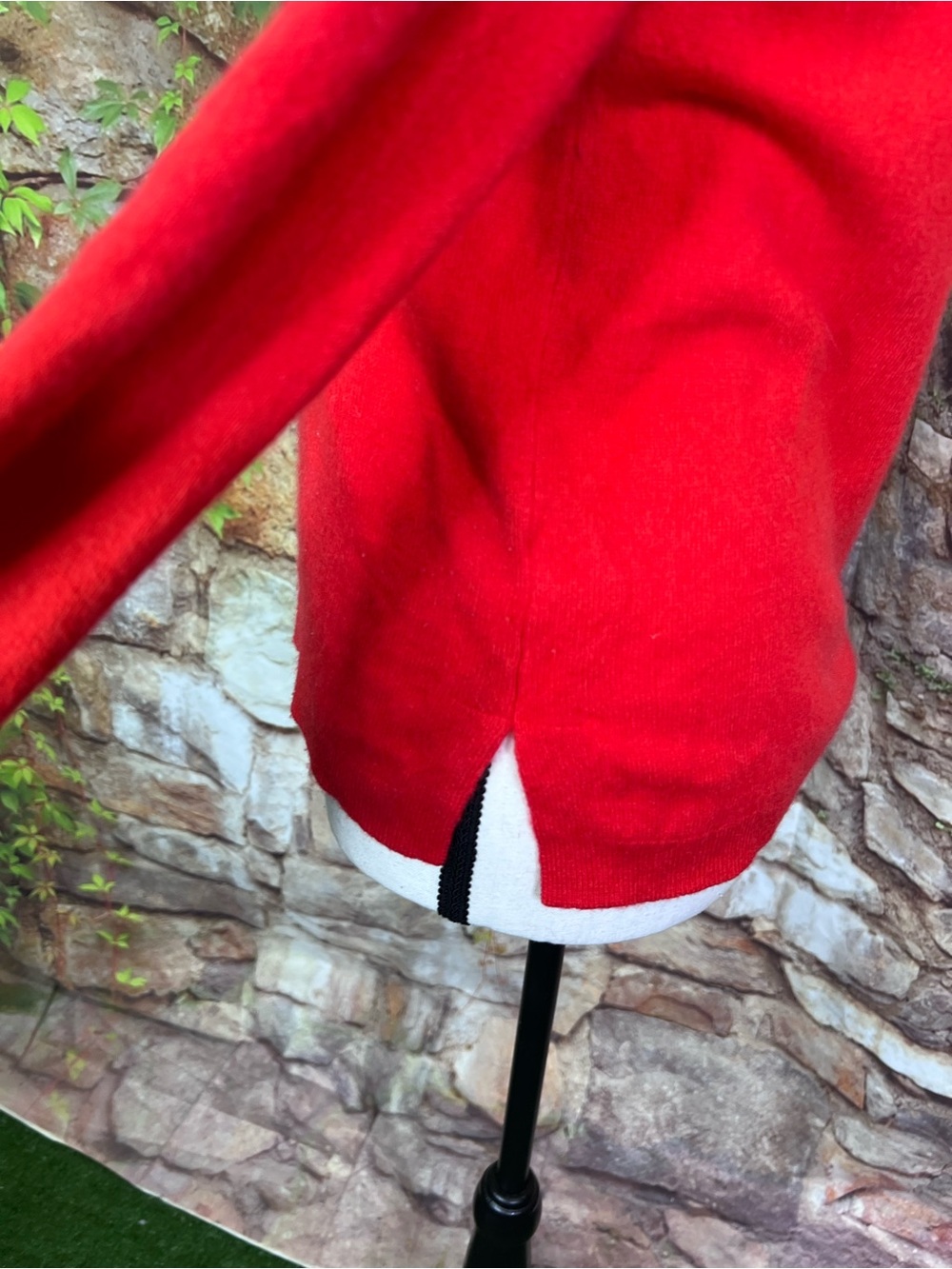 J. CREW Red Classic Prep Fair Isle Nordic Pure Cashmere Pullover Sweater, S - Picture 6 of 10